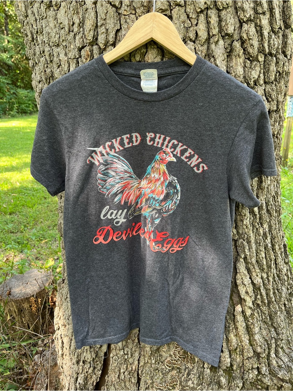 ⭐️Wicked Chickens Graphic Tee in size S